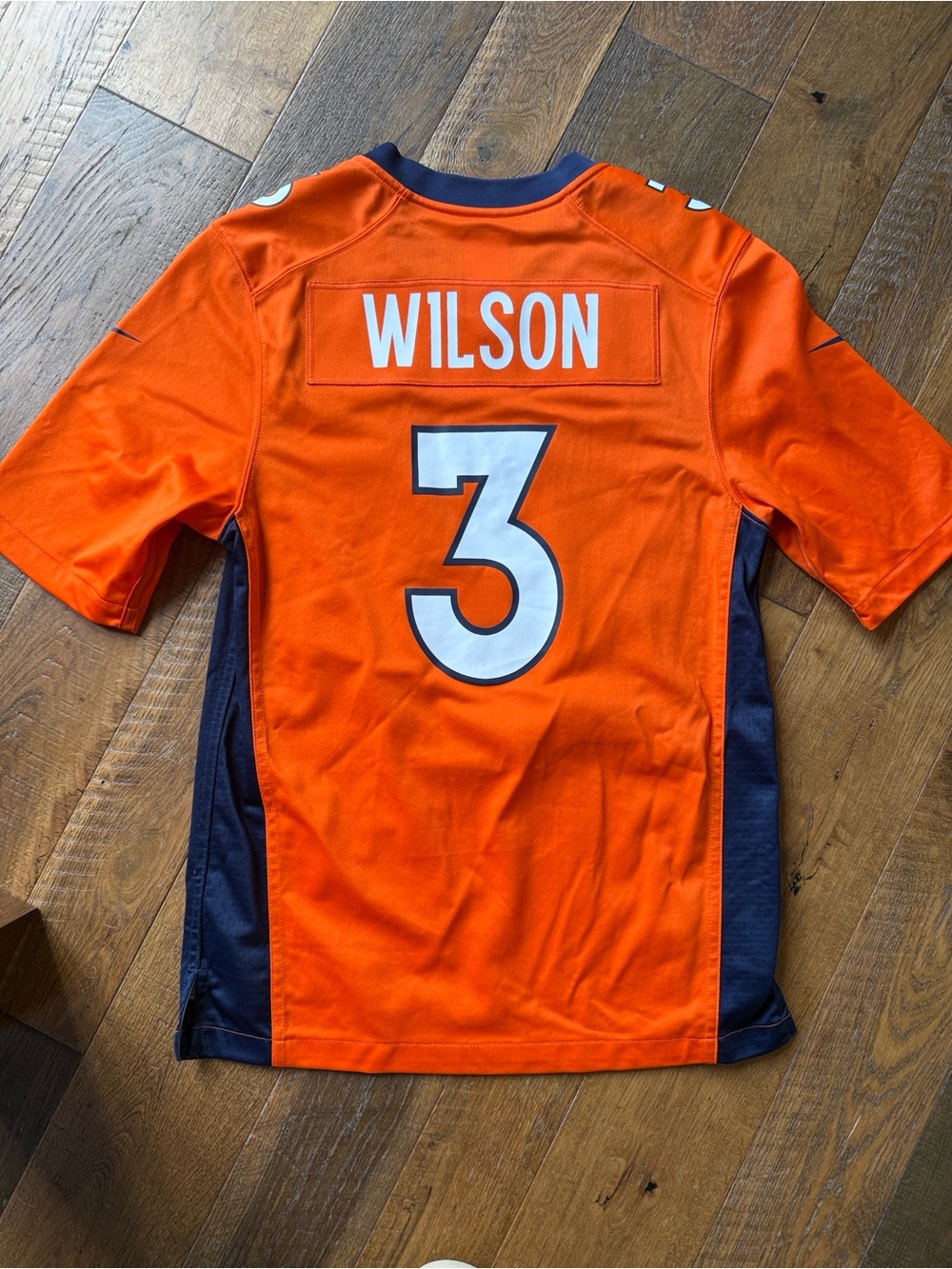 NFL Broncos #3 Wilson Football Jersey